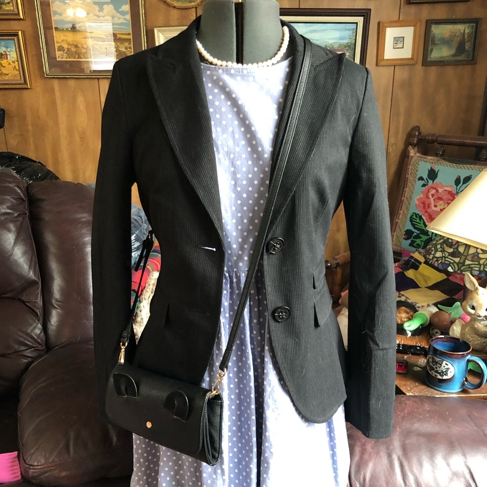 Esprit Pinstripe Blazer Jacket